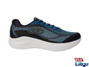 Zapatillas depotivas de macrame olympikus azul