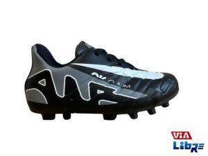 Botin f11 de ecocuero negro