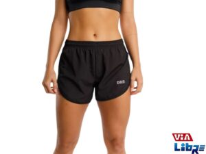 short deportivo dribbling negro
