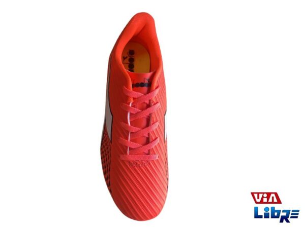 Botines de futbol 11 con tapones altos diadora Fusion - Imagen 2