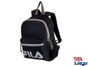 Mochila unisex de lona fila Negra