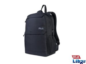 Mochila unisex de lona fila gris/lila