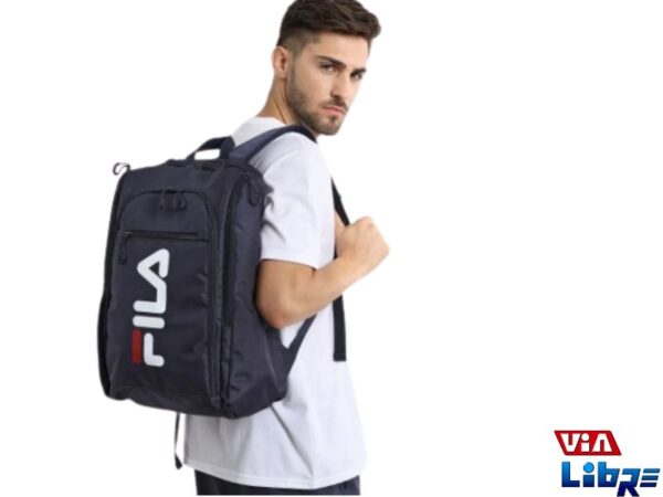 Mochila unisex fila azul