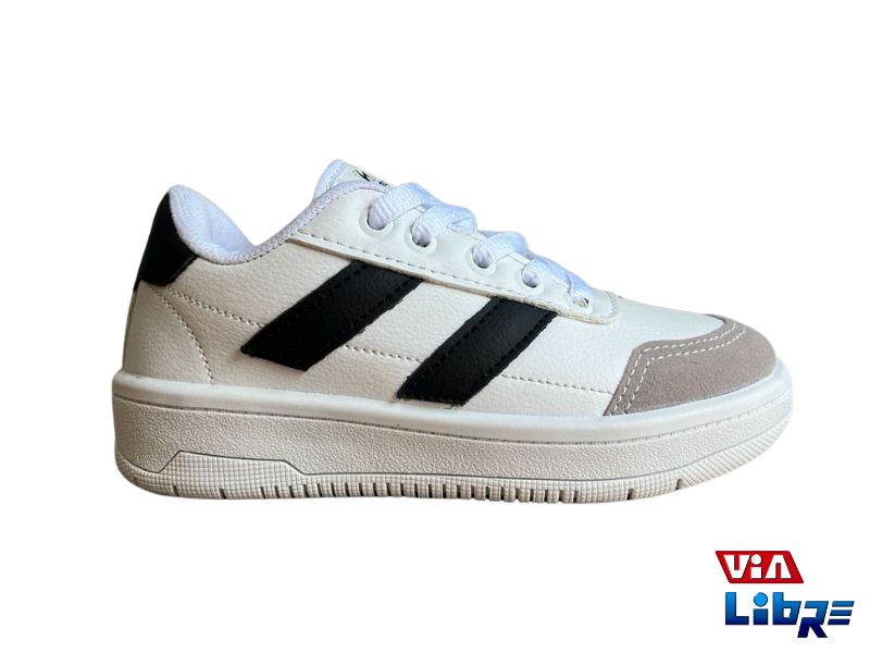 Zapatilla urbana de ecocuero