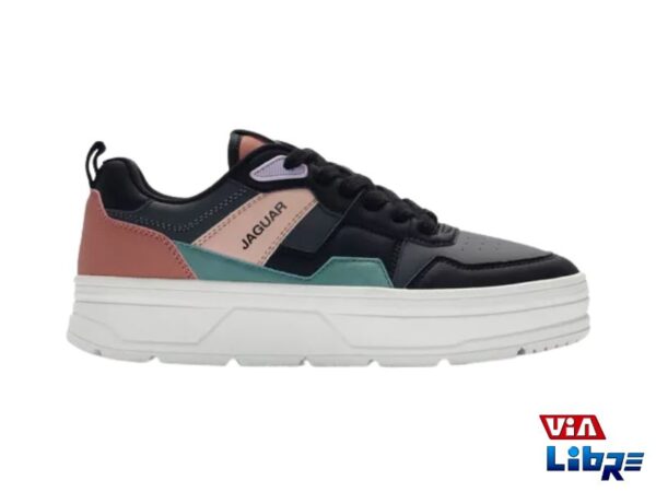 Zapatillas urbanas de ecocuero jaguar