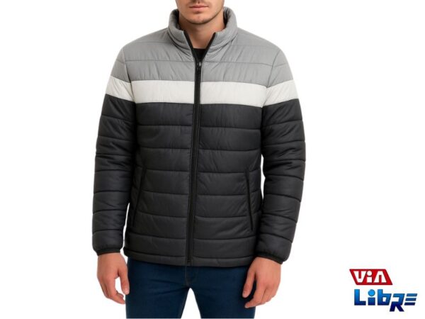 Campera inflable reversible