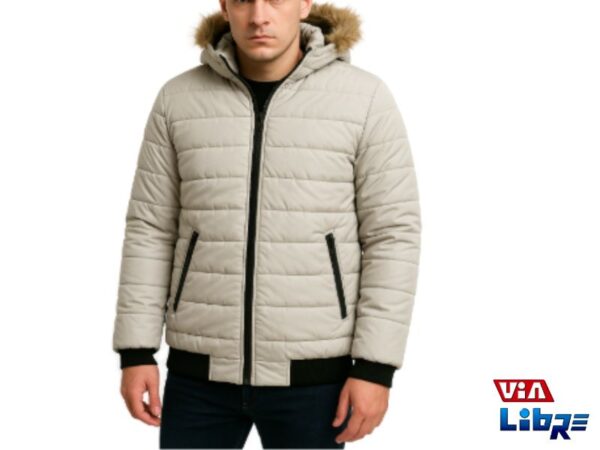 Campera de abrigo inflable