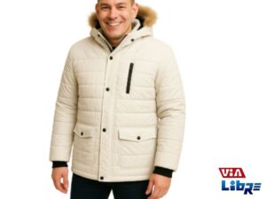 Campera de abrigo tipo parka