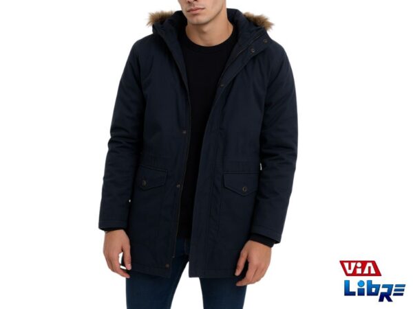 Campera tipo parka de abrigo