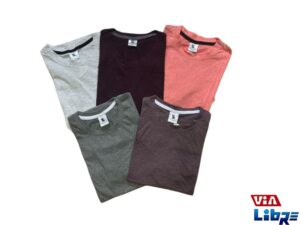 Remera de algodón clasica warrior lisa