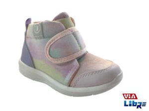 Bota urbana de lona con abrojo