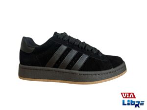 Zapatilla urbana gamuzada