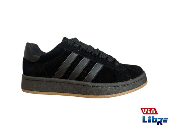 Zapatilla urbana gamuzada