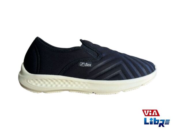 Zapatilla urbana de lona elastizada tipo pancha