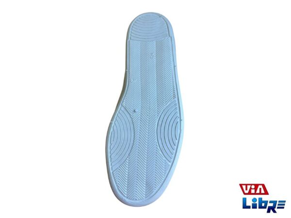Zapatillas urbanas de ecocuero blancas - Imagen 3