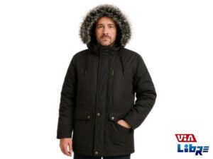 Campera de abrigo tipo parka