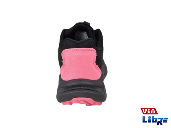 Zapatillas de trekking negro/rosa - Imagen 3