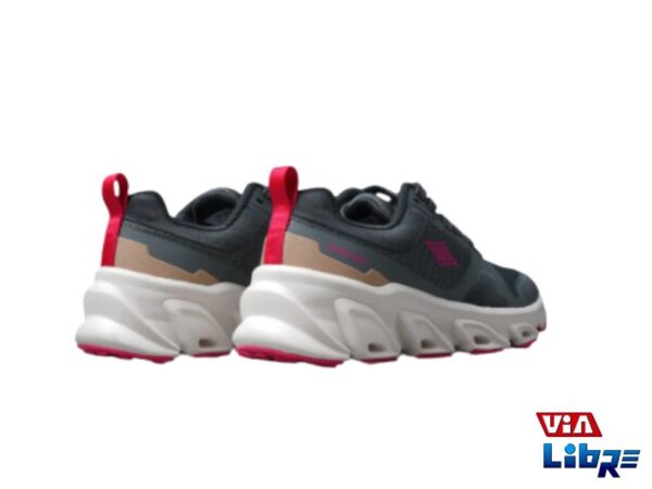Zapatillas de trekking gris/rosa - Imagen 2