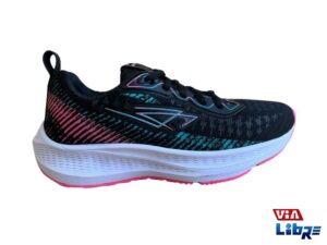 Zapatilla deportiva de macrame para niños negra