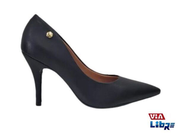 Zapato clasico de dama tipo stiletto negro