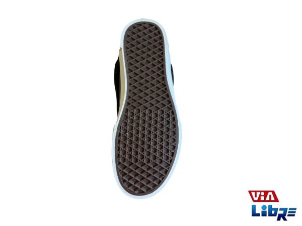Bota urbana gamuzada negro/blanco - Imagen 3