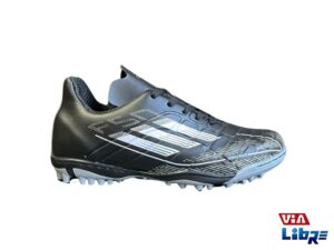 Botin futbol 5 de ecocuero negro
