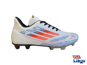Botin futbol 11 de ecocuero blanco