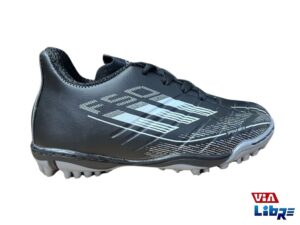Botin F5 de ecocuero negro