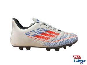 Botin F11 de ecocuero blanco