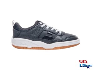 Zapatilla deportiva de macrame fila negro/blanco