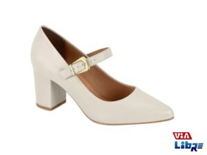Zapatos taco ancho vizzano