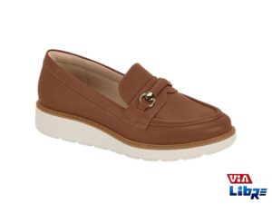 Zapato bajo de ecocuero modare marron