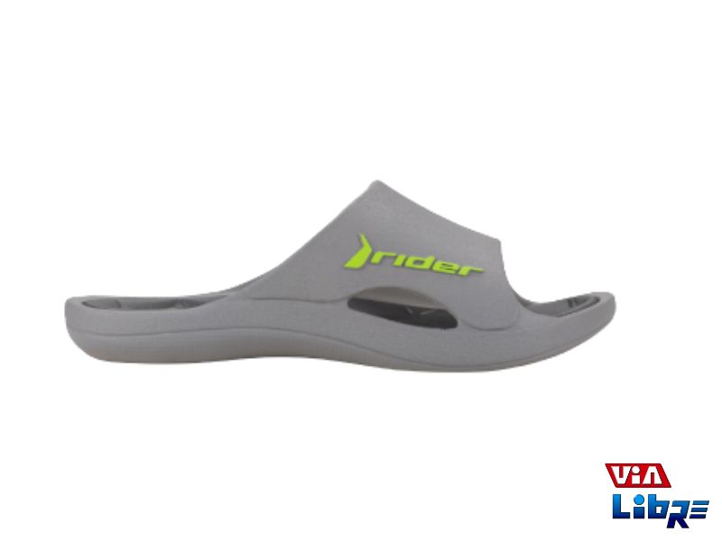 Chinela playera rider gris