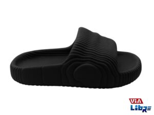 Chinela de goma eva negra