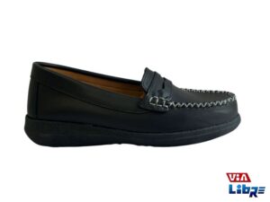 Zapato mocasin clasico negro