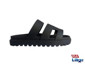 Chinelas de pvc negra