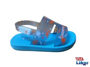 Sandalia playera de goma