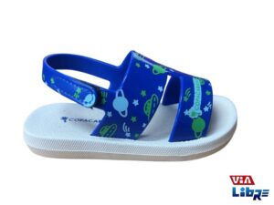 Sandalia playera de goma