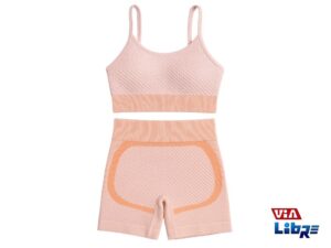 Conjunto deportivo short y top