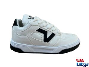 zapatilla baja urbana de Sintetico blanca