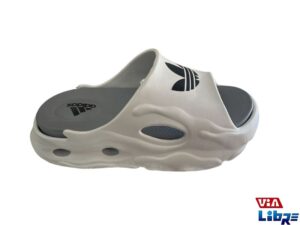 Ojota con plataforma adidas Blanca