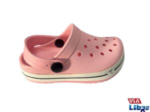 Zueco tipo crocs de goma eva