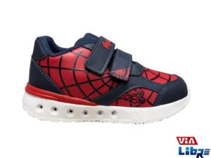 Zapatillas infantiles con abrojos y luces