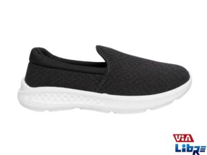 Zapatilla baja de lona con plantilla anatomica