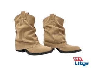 Bota caña baja tipo tejana