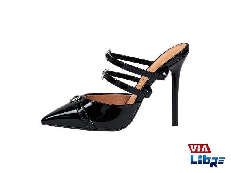 Zapato tipo stiletto vizzano negro - Imagen 3