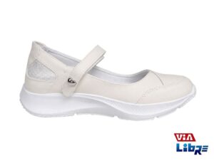 Guillermina blanca con abrojos
