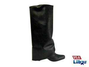 Bota Caña Alta Gamuzada Desmontable