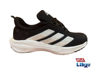 Zapatillas deportivas de macrame negras