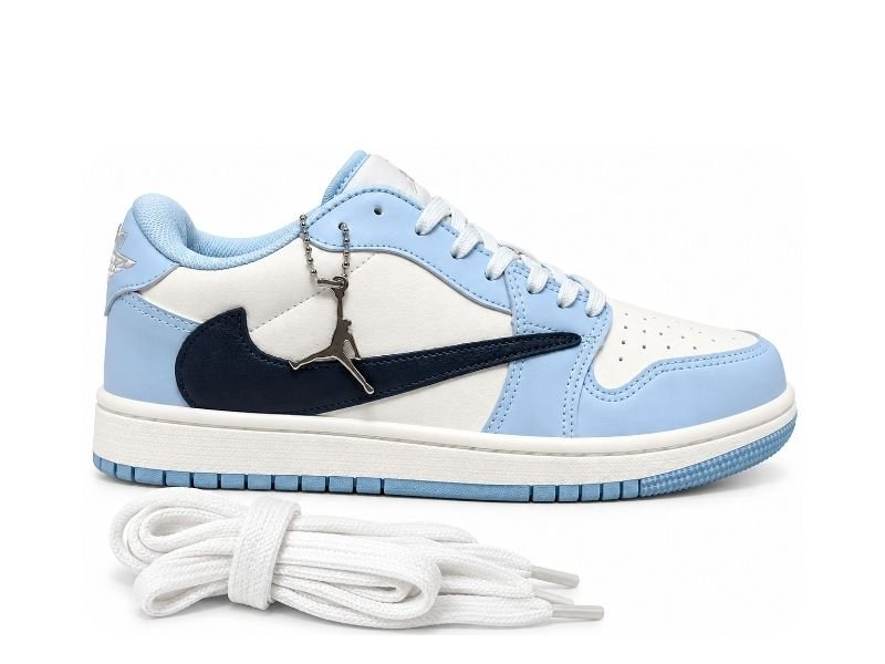 Zapatilla Urbana en Azul y Celeste - Imagen 3